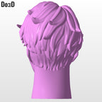 Jinu Figure Head Saja Boys K-Pop Demon Hunters Any Scale 3D Model STL File #JS62