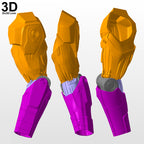 3D Printable Model: Robocop 2014 Silver Arm | File Format: STL #N50