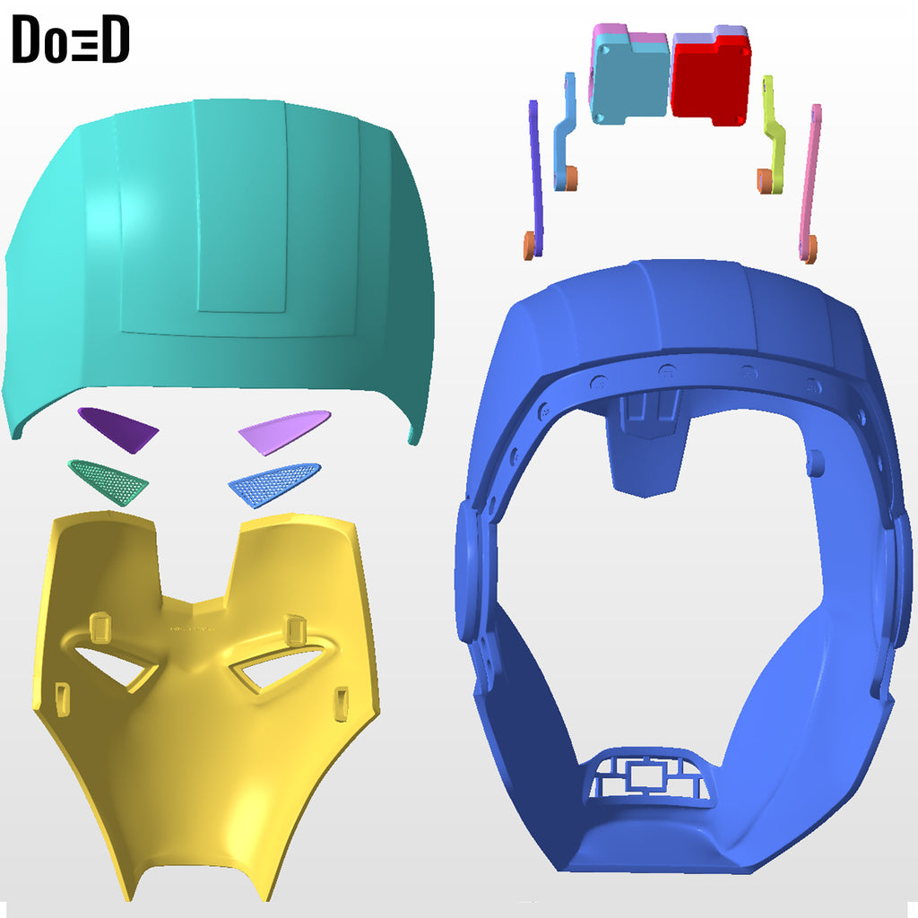 IronDoom Iron Man Doctor Doom Helmet | 3D Printable Model #ID991