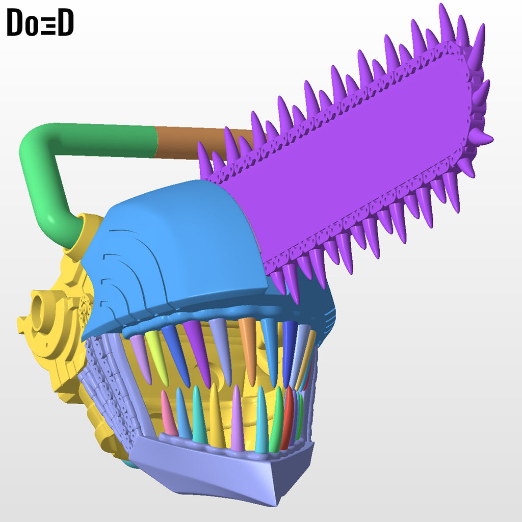 Chainsaw Man Helmet Denji Cosplay | 3D Printable Model STL Print File #CMD362