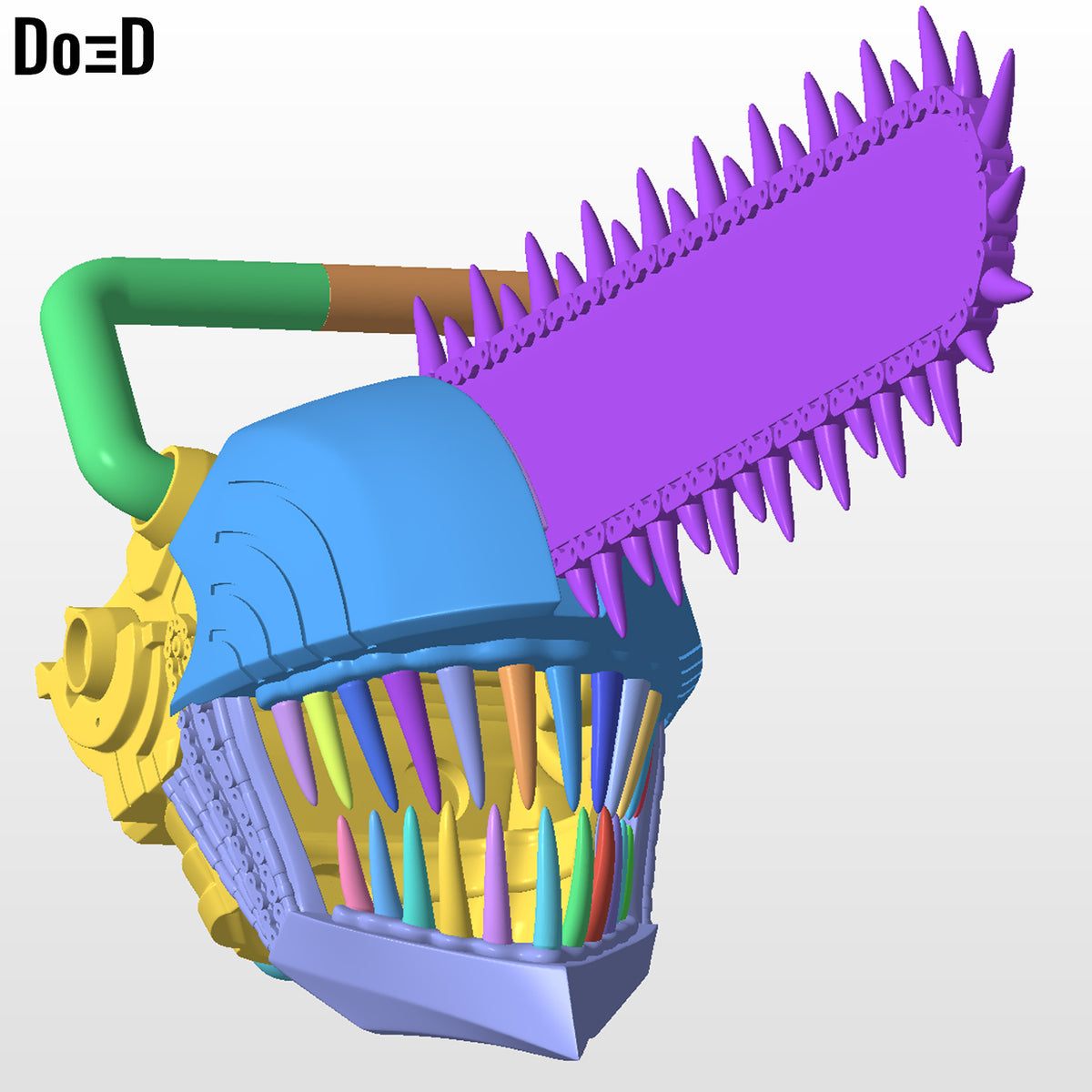 Chainsaw Man Helmet Denji Cosplay | 3D Printable Model STL Print File #CMD362