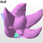 Gold Sonic 3 Helmet 3D Model STL File #GS11