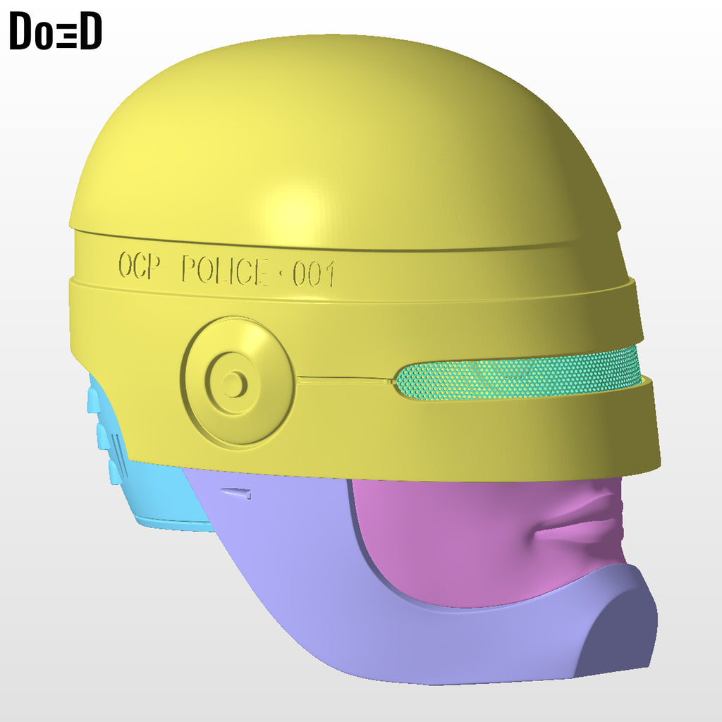 Robocop 1987 Helmet | 3D Printable Model Print File STL #R18