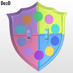 Doctor Doom Shield Concept 3D Printable Model STL File #D771