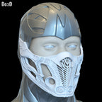Mortal Kombat 2021 Sub-Zero Helmet 3D Printable Model Subzero Sub Zero STL #SH1