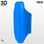 New Thigh Armor Mandalorian Season 2 | 3D Printable Mode Print File STL #MS27