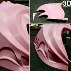The Pink Ranger Helmet from New Power Rangers 2017 | 3D Model Project #1693