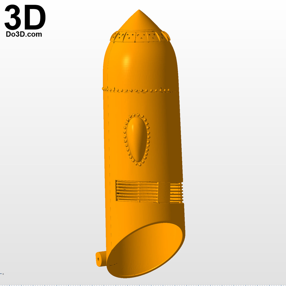 The Rocketeer Rocket Cirrus X-3 Jet Pack and Helmet | 3D Printable Model #4947