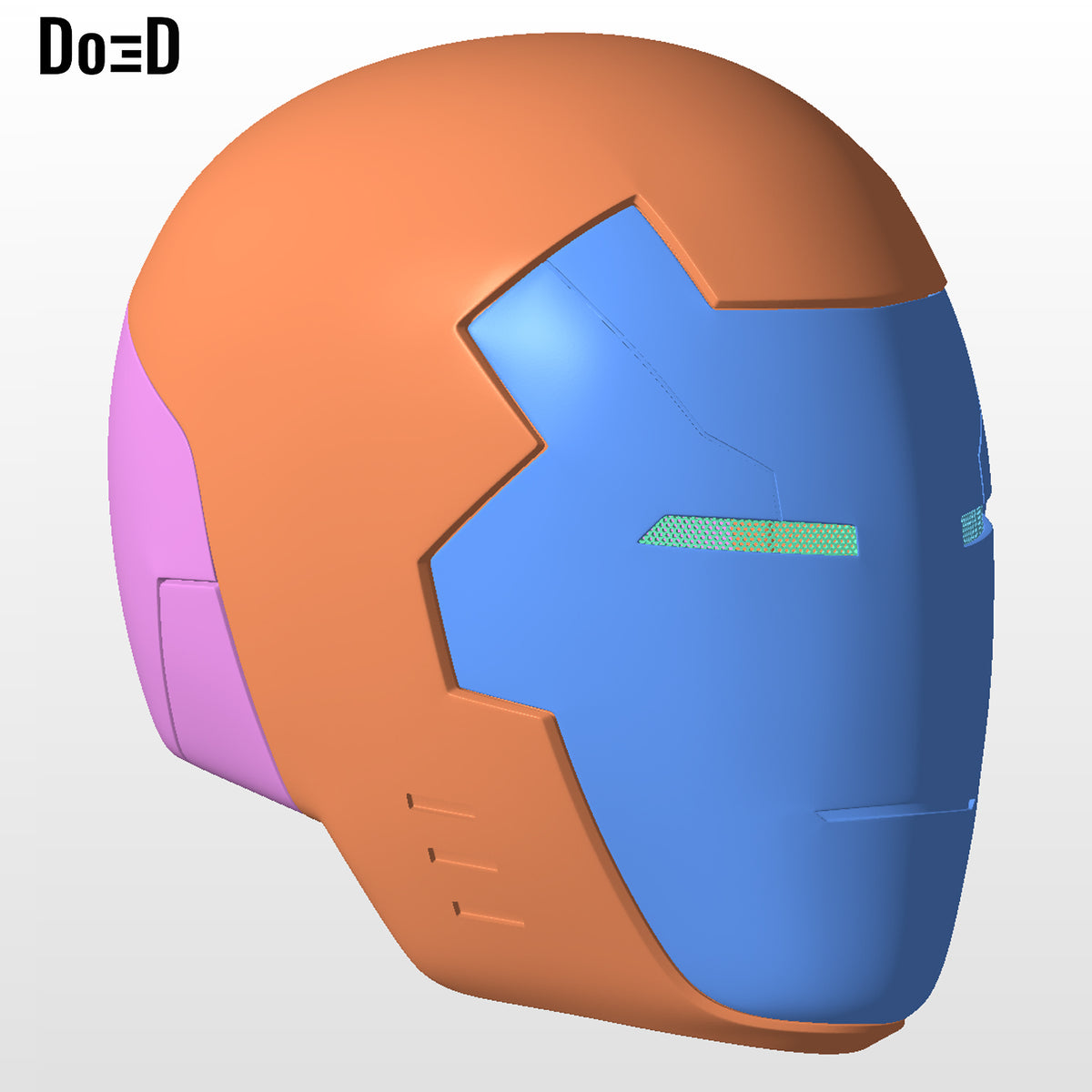 Iron Man Helmet Armored Adventures | 3D Printable Model STL #AA29