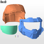 Halo Reach Helmet / Mark V[B] SPARTAN B312 Noble 6 | 3D Printable Model #H5387
