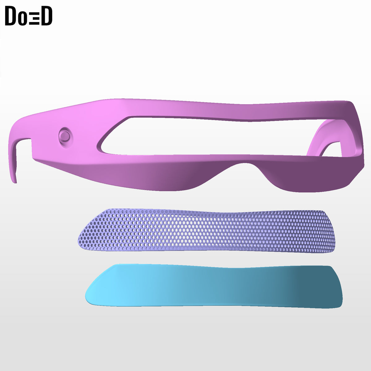 X-Men Cyclops Dark Phoenix Laser Beam Visor Glasses | 3D Printable Model #6222