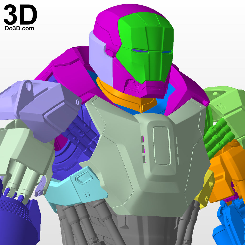 Iron Man Mark XXXV Red Snapper Armor Suit  MK 35 | 3D Printable Model #5406