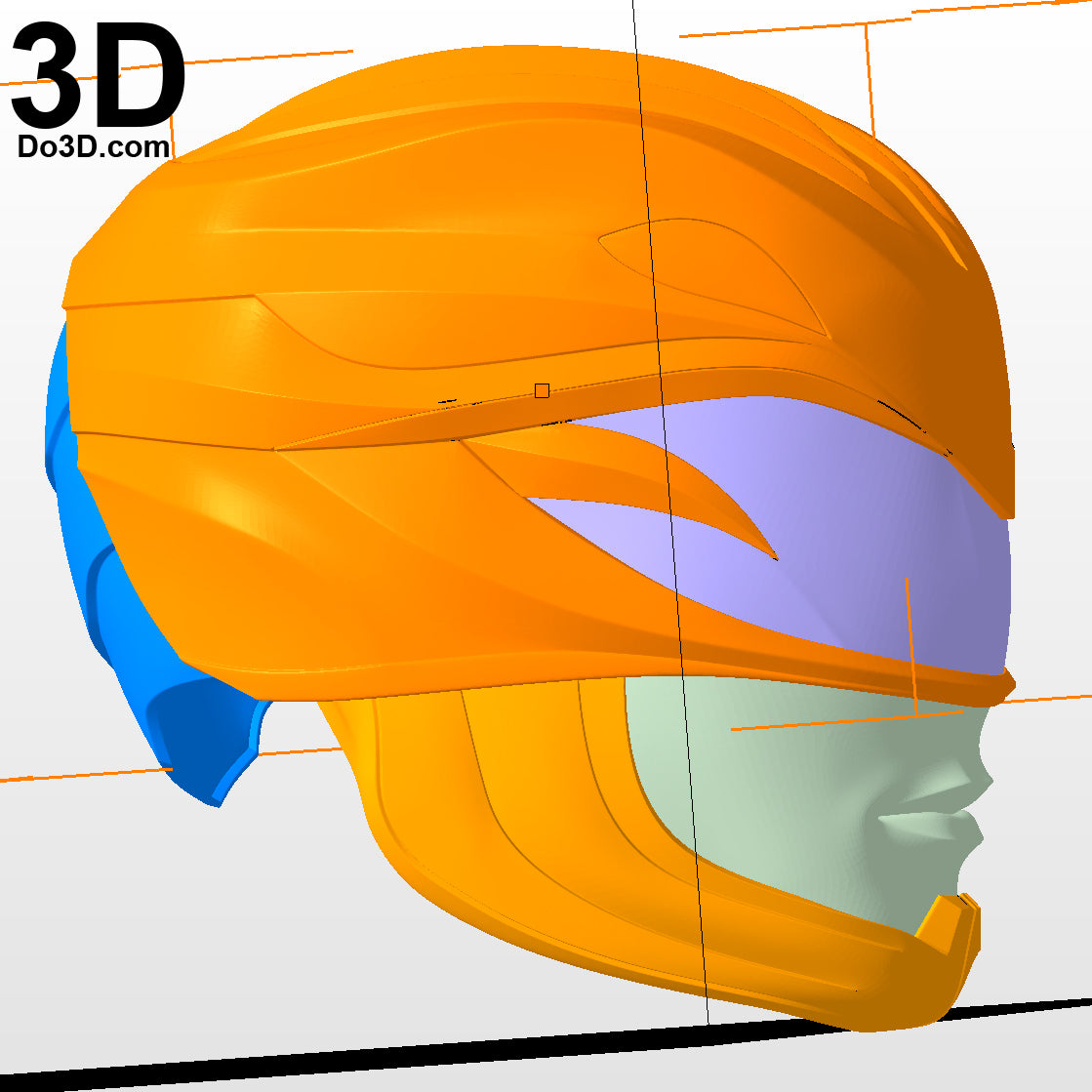 3D Printable Model: Red Ranger 2017 Power Rangers Helmet + Full Armor STL #2276