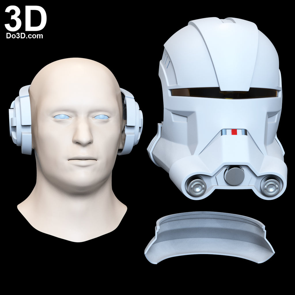 Echo Helmet Bad Batch 3D printable model print file STL #EC641