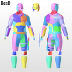 Daredevil Season 1 Neflix Full Body Armor | 3D Printable Model #Z1