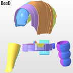 Anakin Skywalke Darth Vader Armor | 3DPrintable STL File #A787