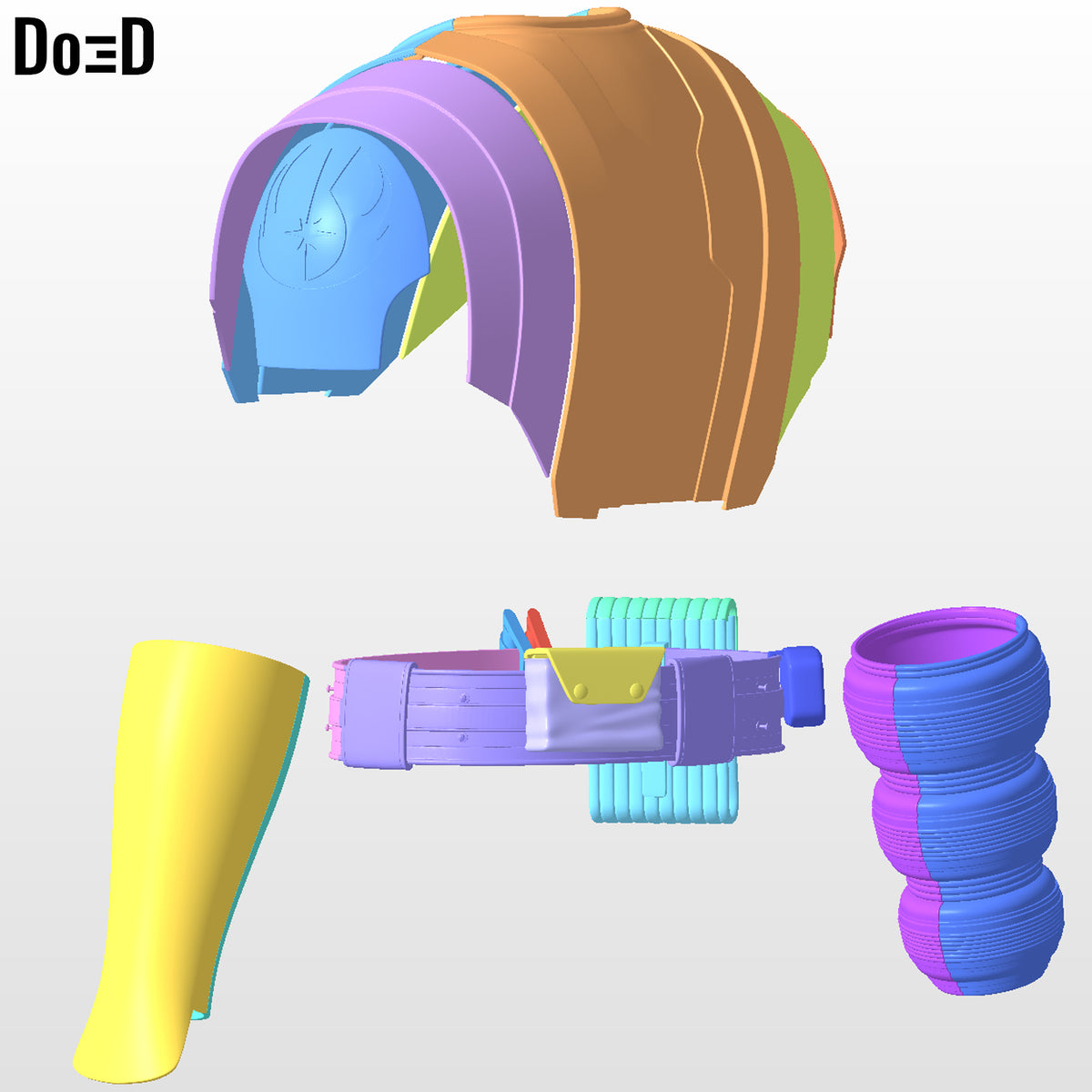 Anakin Skywalke Darth Vader Armor | 3DPrintable STL File #A787