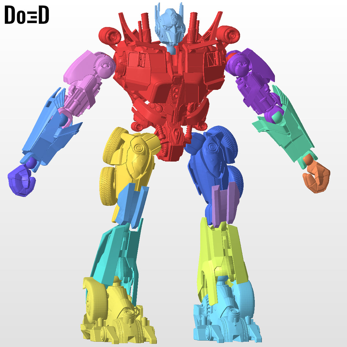Optimus Prime Transformers Toy HD Quality | 3D Printable Model Project #1152