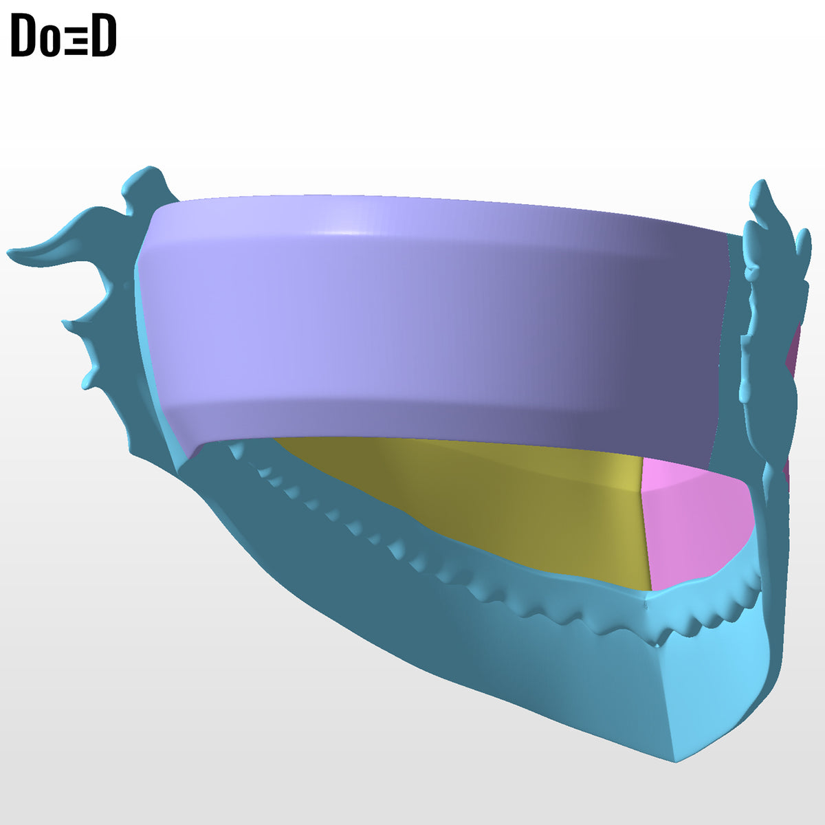 Okarun Dandadan Mouth Mask Cover | 3D Printable Model Print File STL #OD2