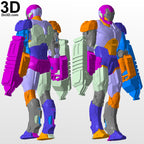 Iron Man Mark XXV Striker Full Body Armor Suit MK 25 | 3D Model Project #5403