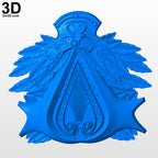 Assassin's Creed Brother Hood Belt Buckle | 3D Model Project #3705