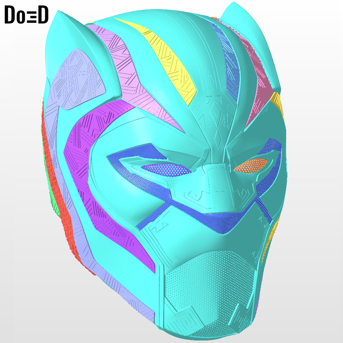 Black Panther 2018 Infinity War Helmet | 3D Printable Model #4396