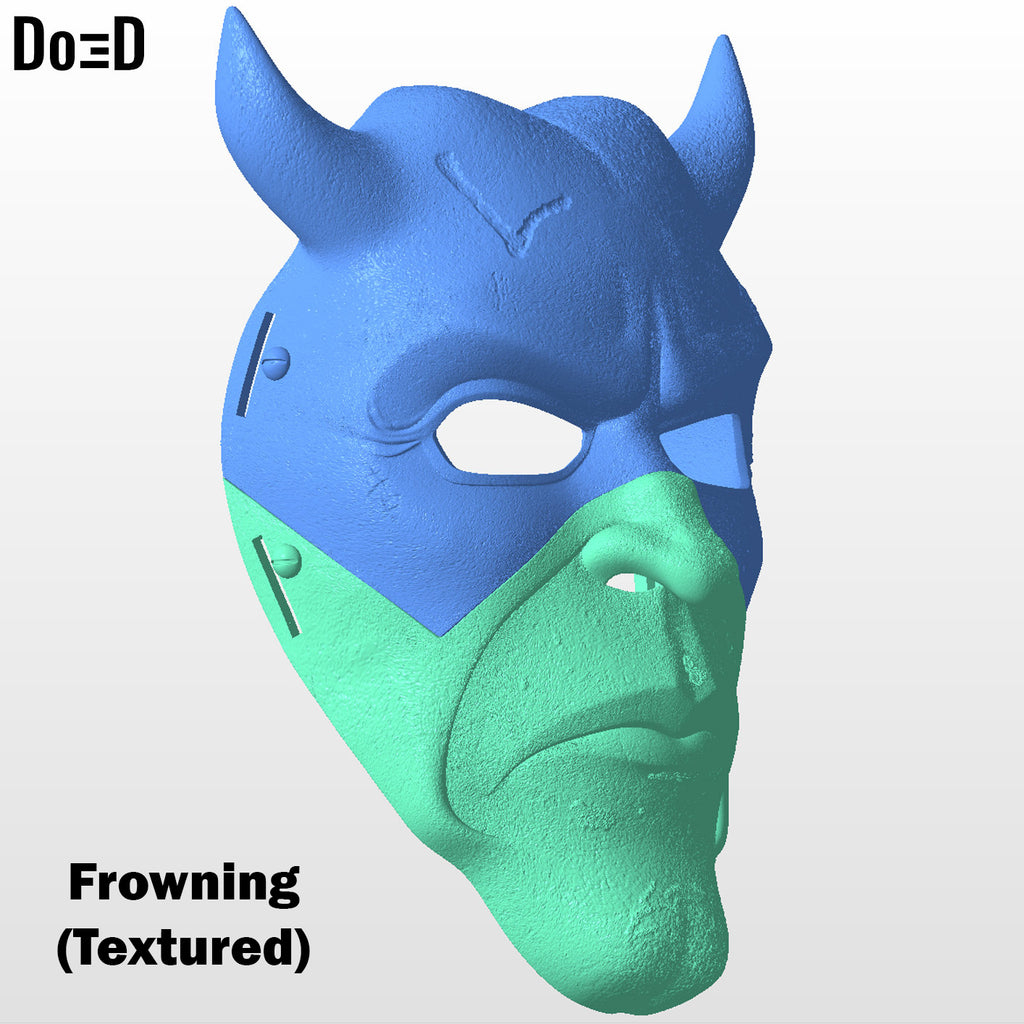 The Grabber Mask from The Black Phone Swappable Smiling Frowning No Mouth #GBP12