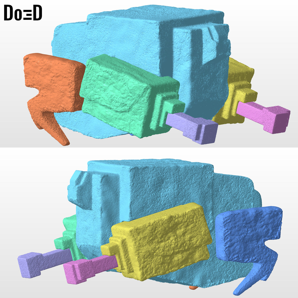 Bundle Steve's Lava Chicken Minecraft Movie | 3D Printable Model STL File #LC22