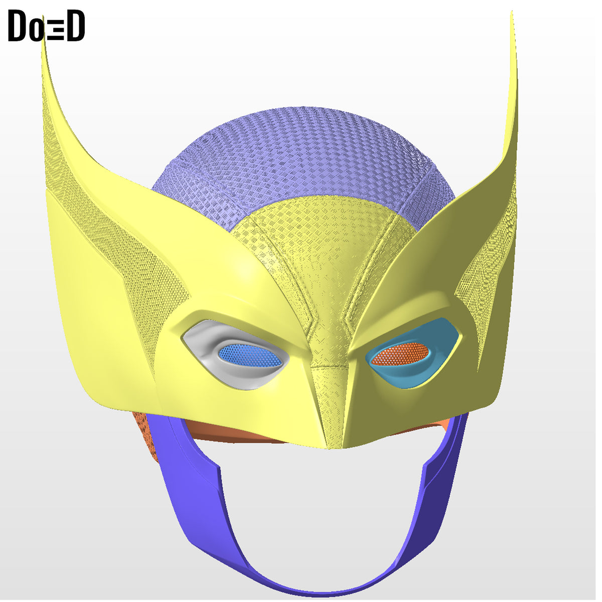 Wolverine 2024 Helmet D3 Cowl  Deadpool 3 | 3D Printable Model Print File #D351