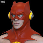 BatFlash Helmet: Modified Batman Cowl The Flash 2023 3D Printable Model STL #F38