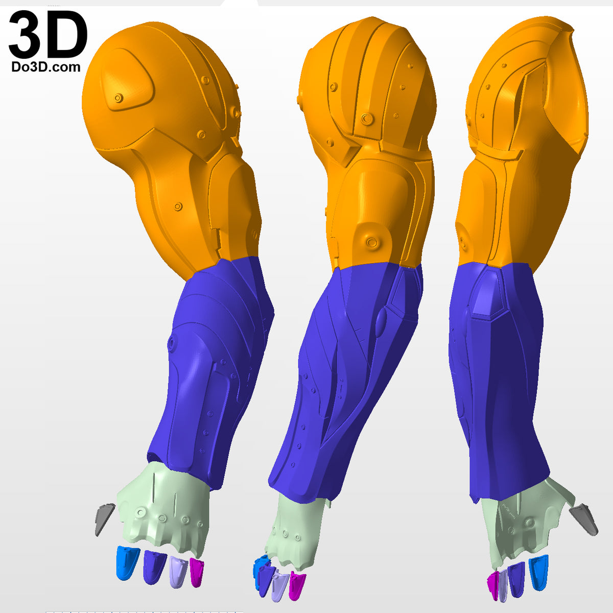 Destiny 2 Aeon Swift Exotic Gauntlets Arm | 3D Model Project #4331