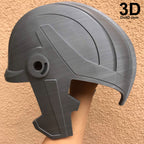 Thor Ragnarok Helmet | 3D Model Project #2354
