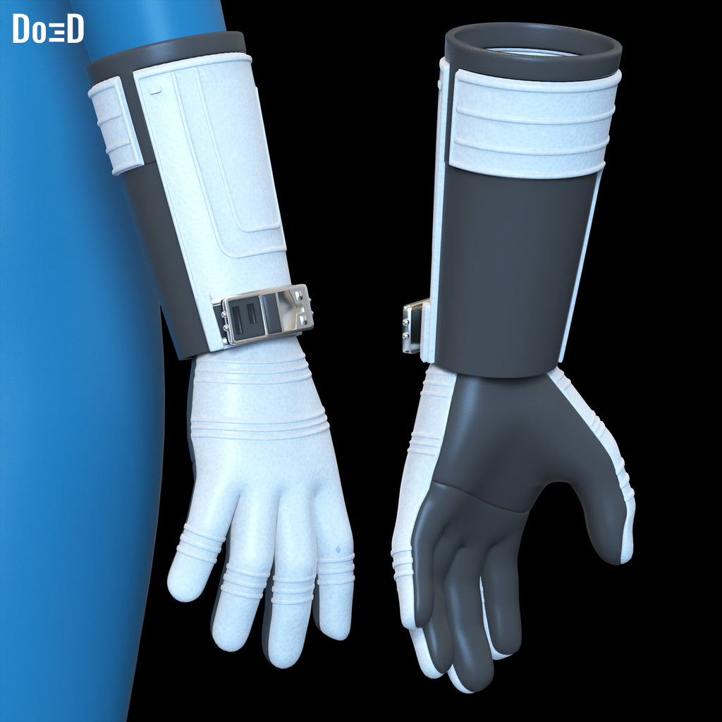 Bundle: Invisible Woman Neck Gauntlet Boots Belt Shoes Fantastic Four STL #IW189