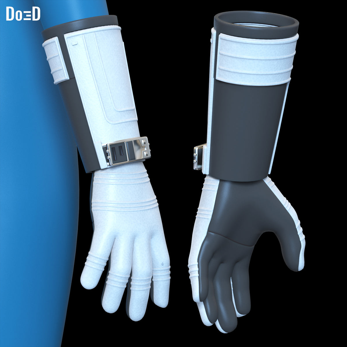 Bundle: Invisible Woman Neck Gauntlet Boots Belt Shoes Fantastic Four STL #IW189