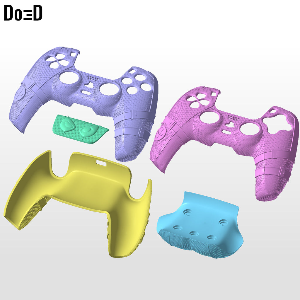 Wolverine and Deadpool PS5 Controller Case Cover Bundle | 3D Printable Model #P5