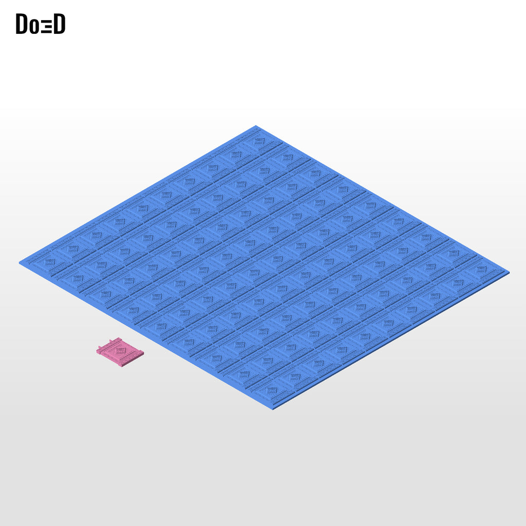 Chest Flat Pattern Doctor Doom Avengers Doomsday 3D Printable Model STL #CF351