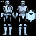 Beskar Trooper Full Body Armors (AKA. Super Commando) | 3D Printable Model #B831