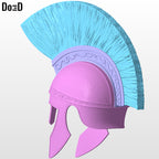 Odysseus Matt Damon Helmet | 3D Printable Model Print File STL #MD363