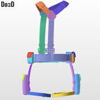 Cyclops Doomsday Bundle: Visor, Harnes, Utility Belt Pouch 3D Model #CD441