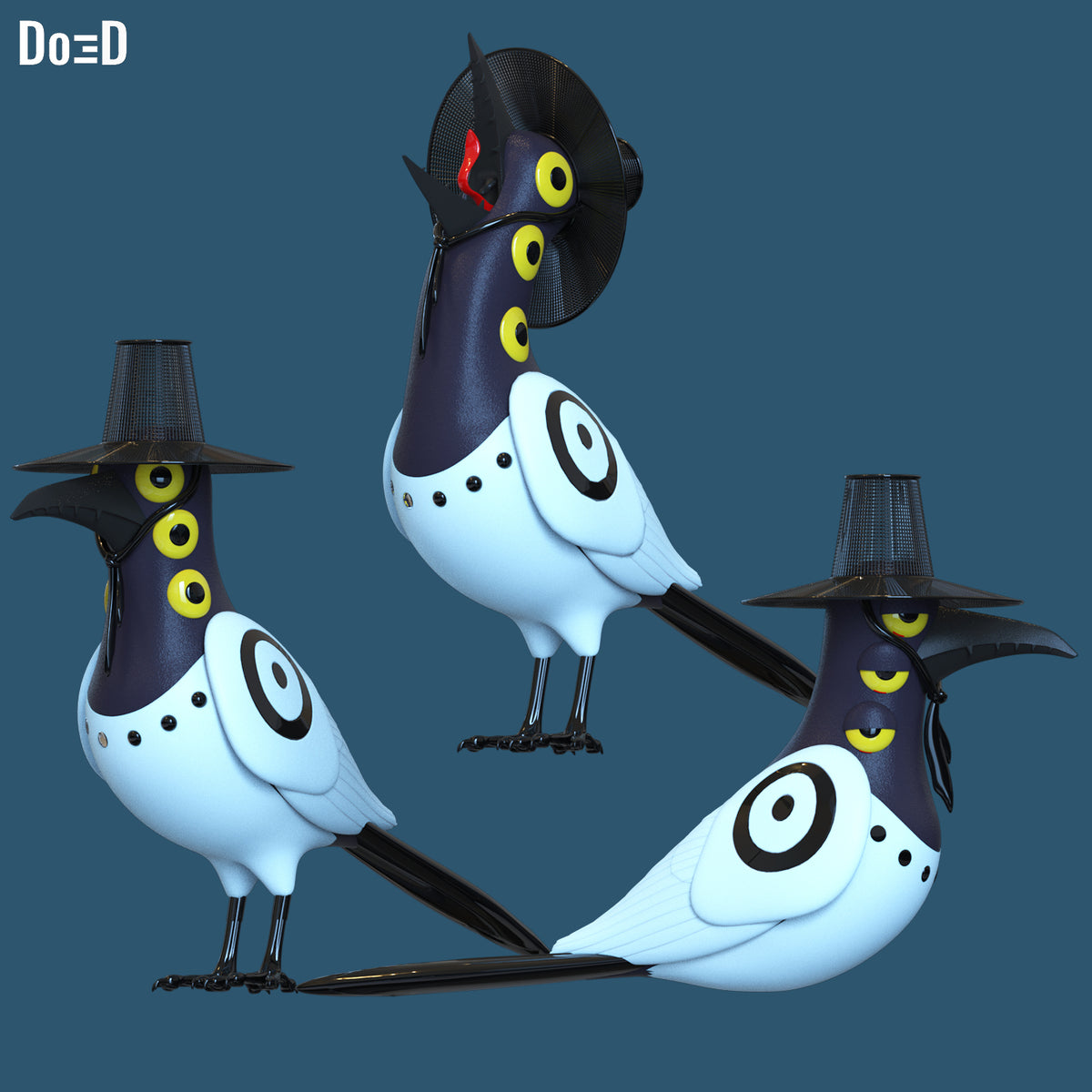 Bundle: Sussy Bird KPop Demon Hunters Any Scale Figure 3D Model STL File #SS21