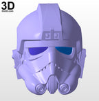 Tie Fighter Pilot Classic Helmet from Star Wars | 3D Model Project #5230