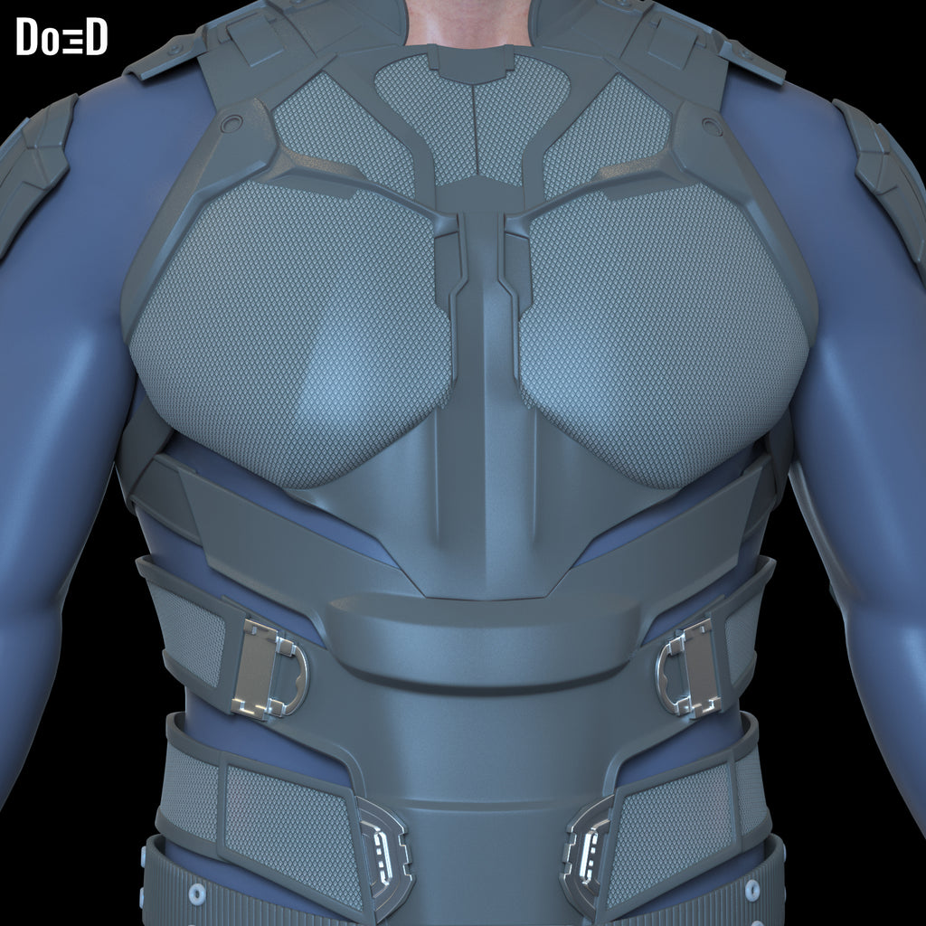 Wolverine X-Men Days of the Future Past Armor| 3D Printable Model #WX5