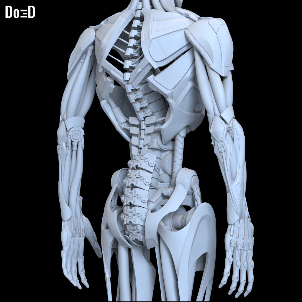 Terminator Rev-9 Statue | 3D Printable Model #TR9