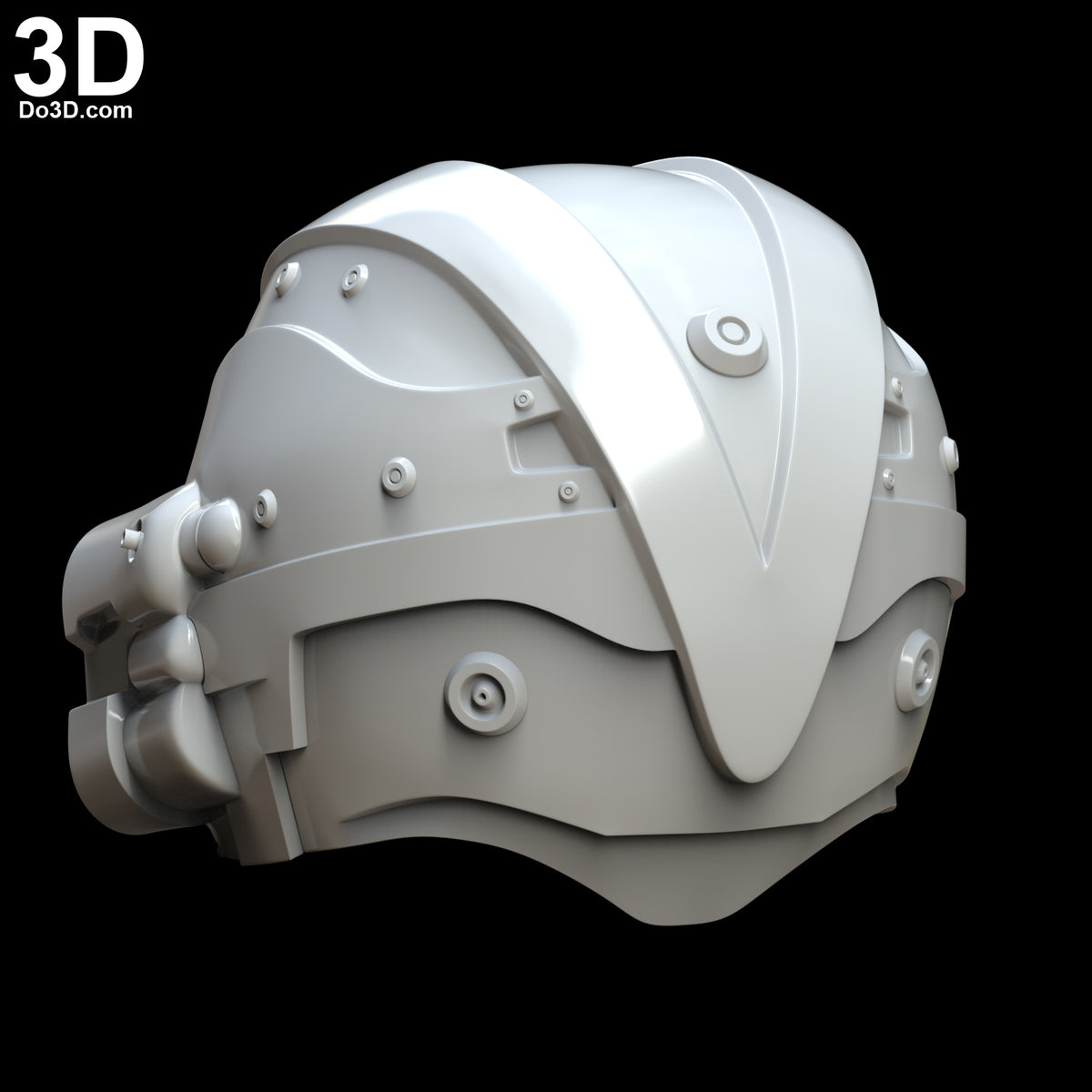 Cyberpunk 2077 Psycho Squad Police Helmet | 3D Printable Model #4335