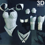 Mera Aquaman Full Body Armor | 3D Printable Model #3345