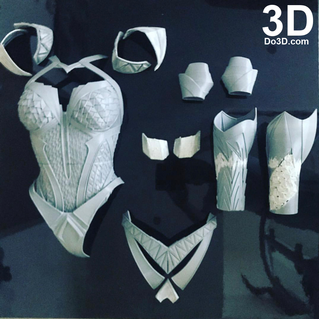 Mera Aquaman Full Body Armor | 3D Printable Model #3345