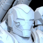 3D Print Model: Avengers Endgame' Iron Patriot Armor Suit File Format STL #6147