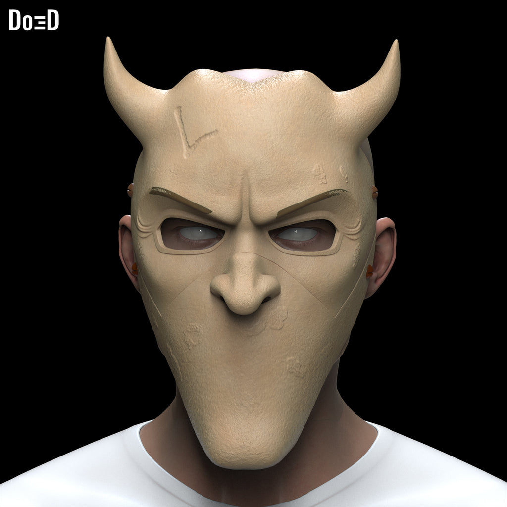 The Grabber Mask from The Black Phone Swappable Smiling Frowning No Mouth #GBP12