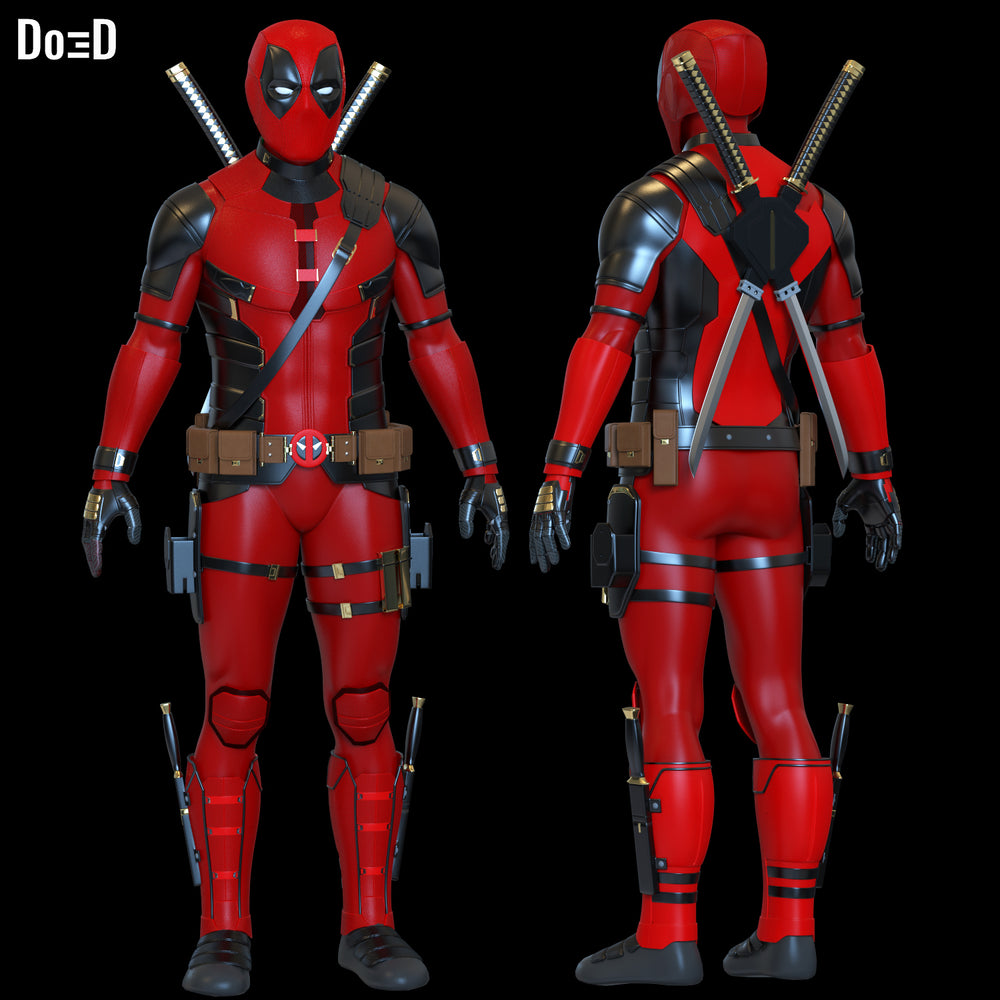 Deadpool finished full-body armor