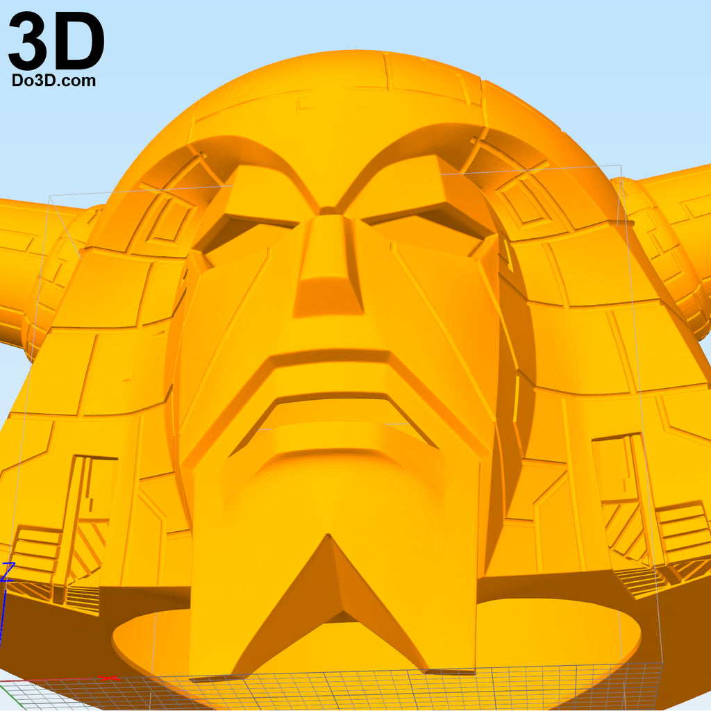 Unicron Transformers Universe Helmet Head | 3D Printable Model #2042